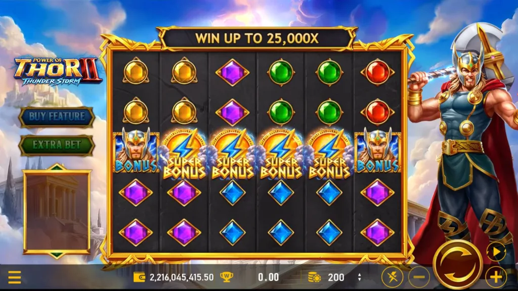 雷神2免費遊戲符號