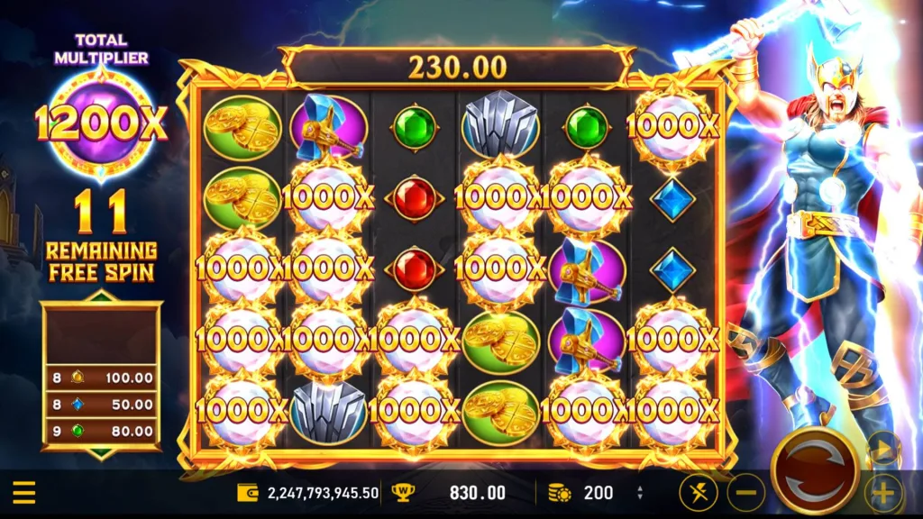 雷神2雷霆千倍符號